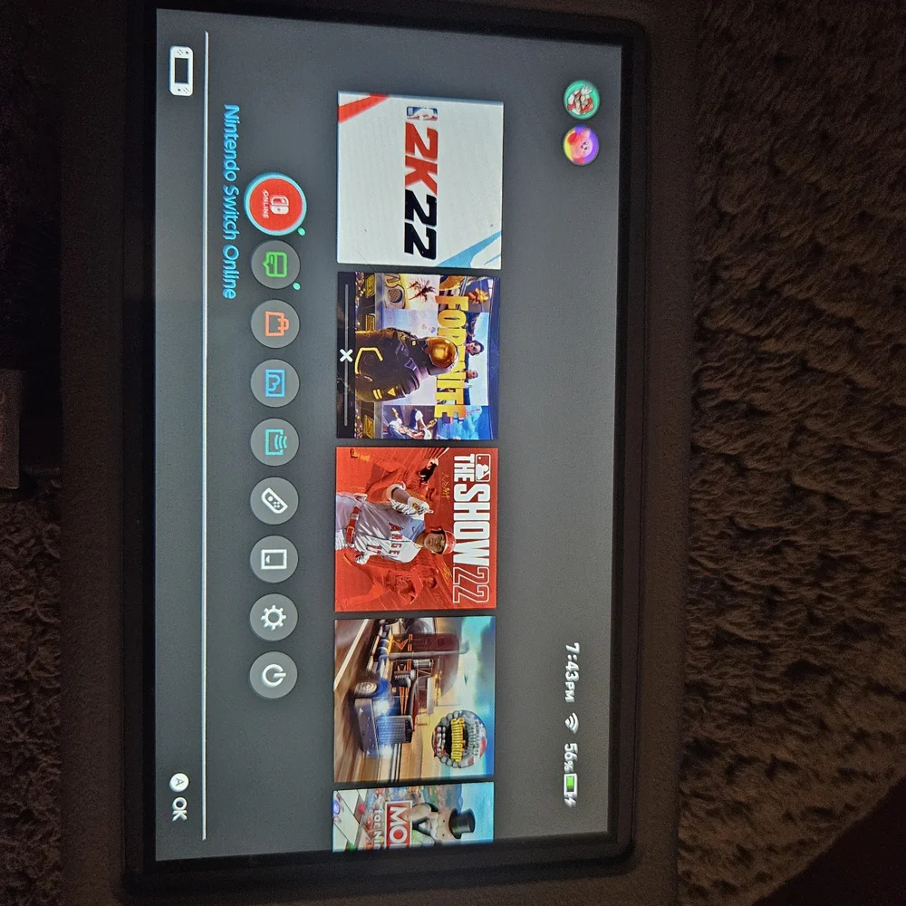 Nintendo switch gaming